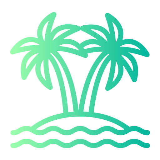 ilha grátis ícone