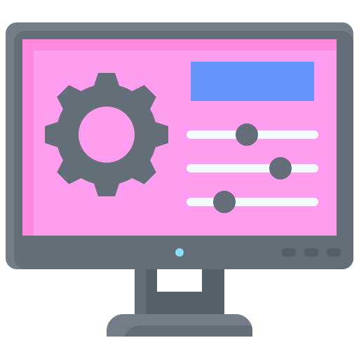 ajustes icono gratis