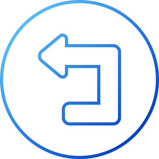 biegen sie links ab kostenlos Icon biegen sie links ab kostenlos Icon