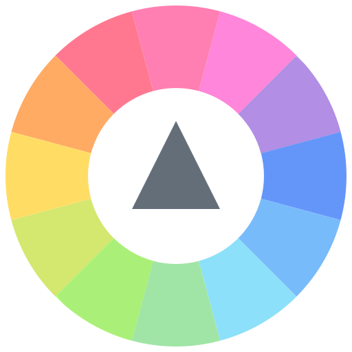 círculo de color icono gratis