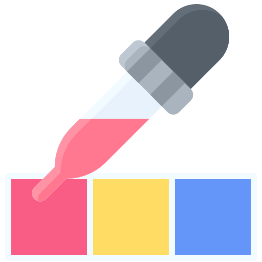 selector de color icono gratis