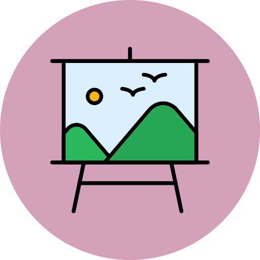 Canvas free icon