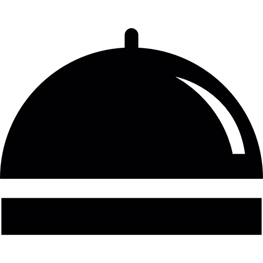 Covered food tray free icon