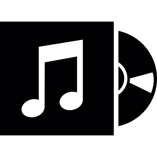 Long Play Record Cover free icon