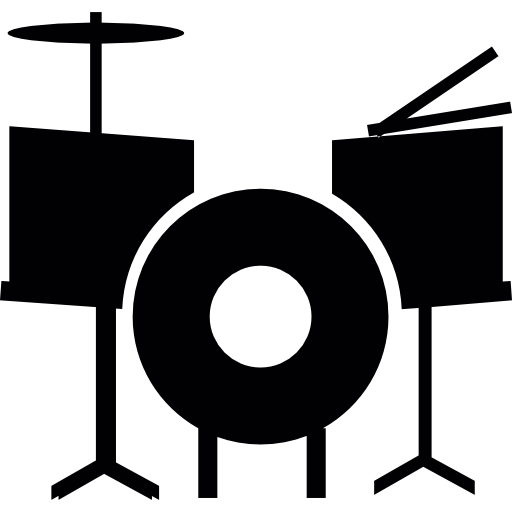 baterista icono gratis