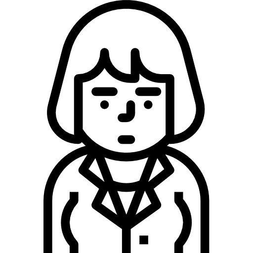 mujer de negocios icono gratis