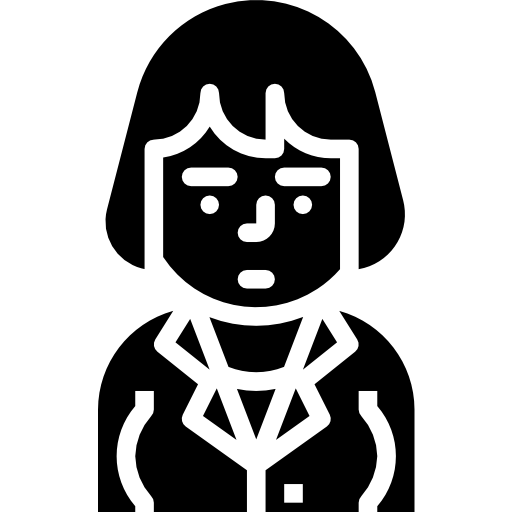 mujer de negocios icono gratis