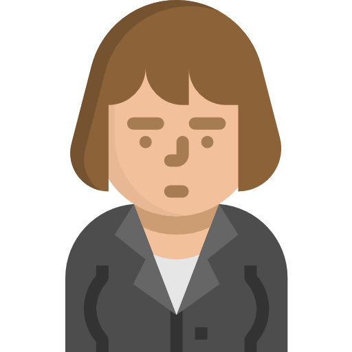 mujer de negocios icono gratis