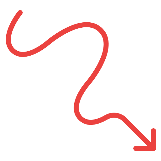 hacia abajo icono gratis