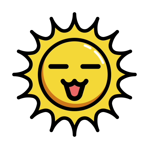 sol icono gratis