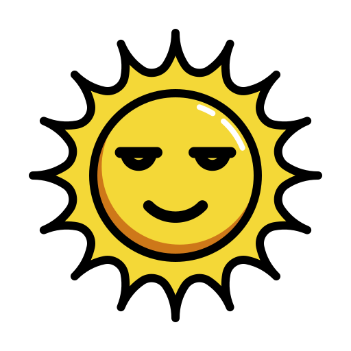 Sun - Free smileys icons