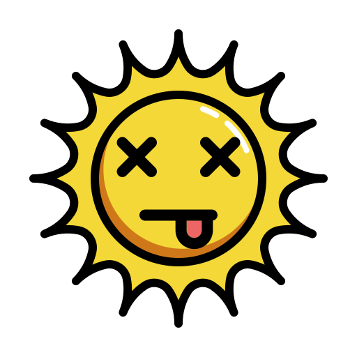 sol icono gratis