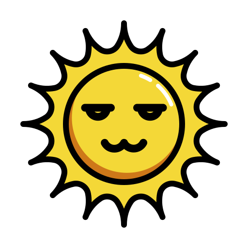 soleil Icône gratuit