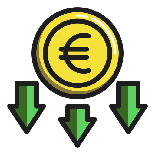 euro icono gratis