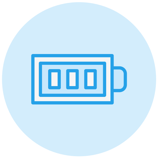 bateria grátis ícone