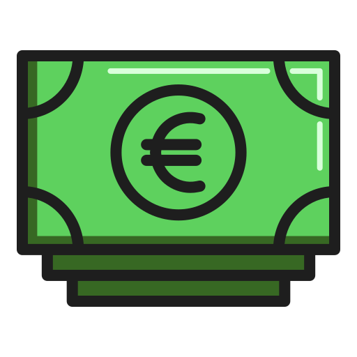 euro grátis ícone