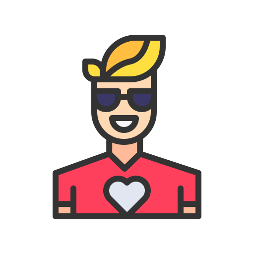 influenceur Icône gratuit