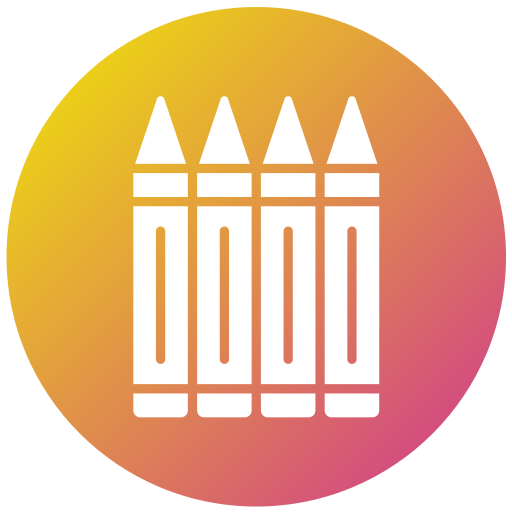 Crayons free icon