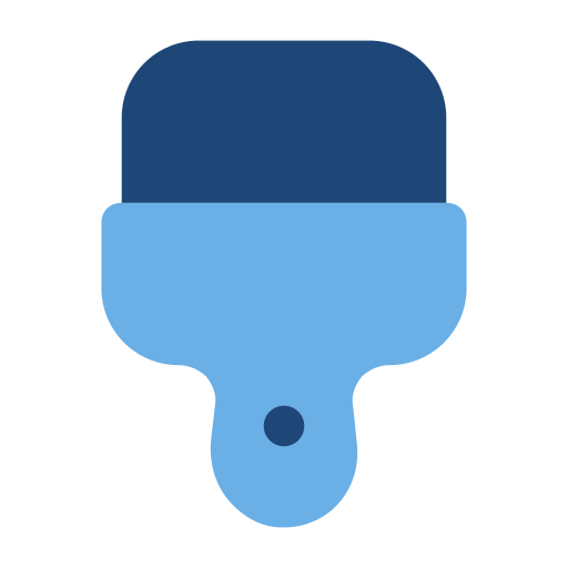 cepillo de pintura icono gratis