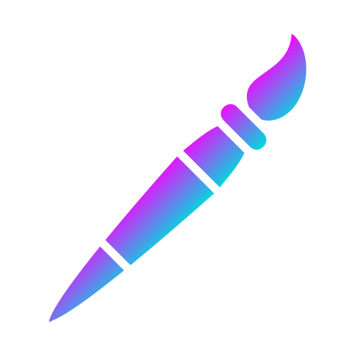 cepillo de pintura icono gratis