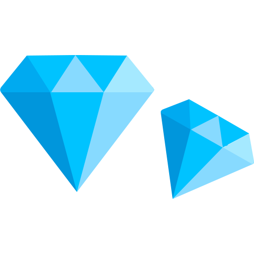 diamants Icône gratuit diamants Icône gratuit