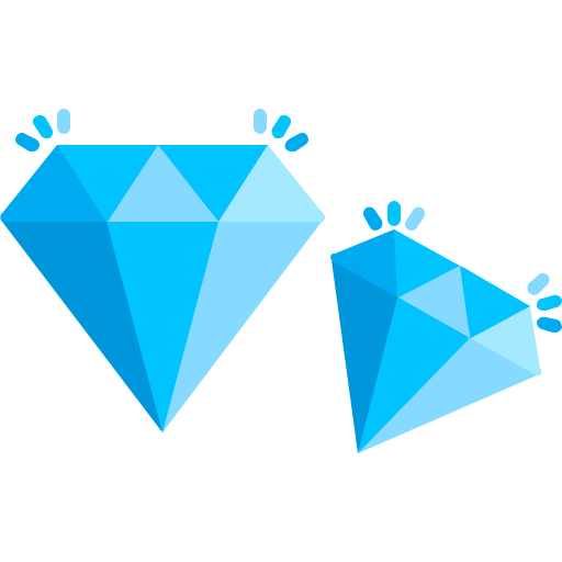 diamants Icône gratuit