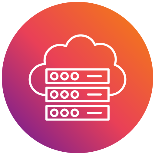 servidor en la nube icono gratis