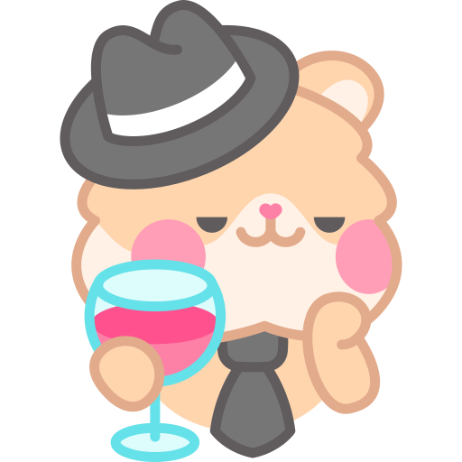 Wine free sticker