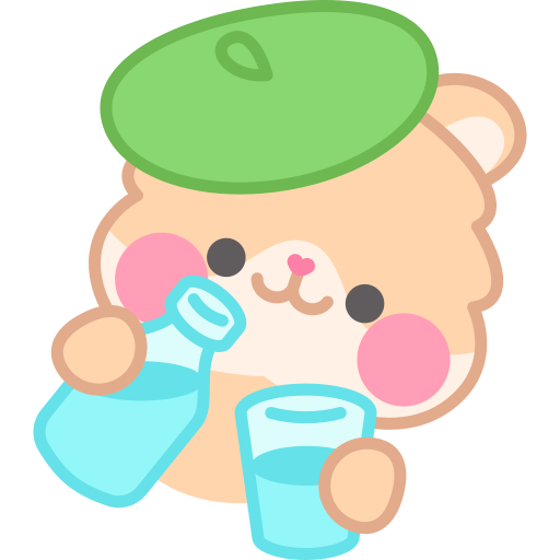 Water free sticker