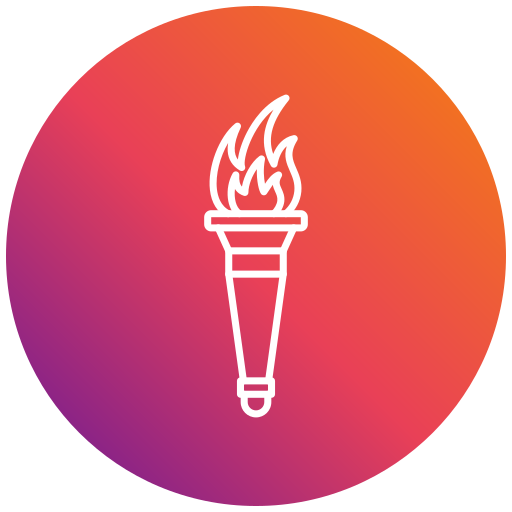 antorcha icono gratis