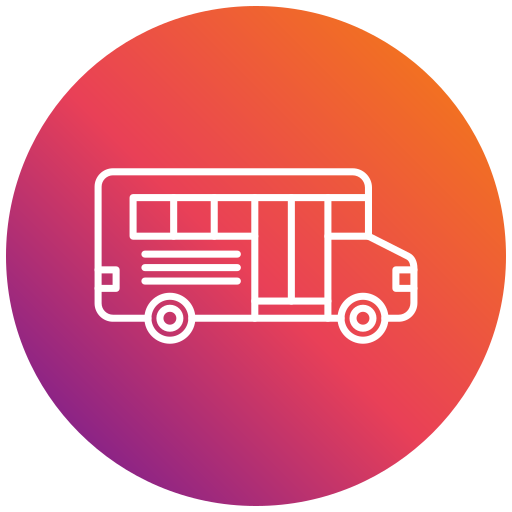 Ônibus escolar grátis ícone Ônibus escolar grátis ícone