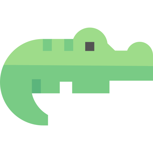 Crocodile free icon Crocodile free icon
