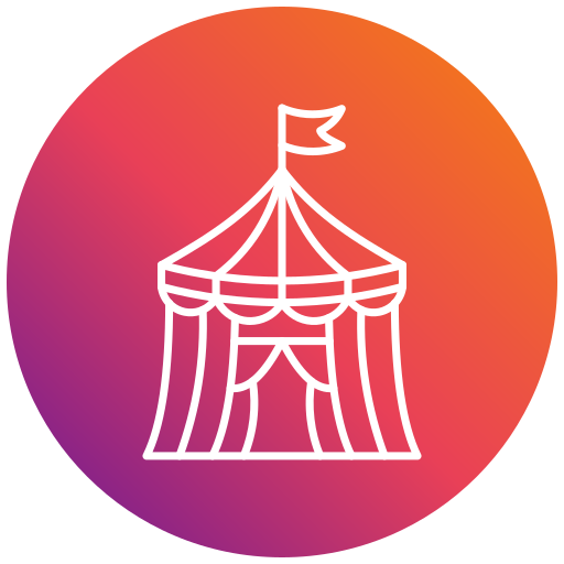chapiteau de cirque Icône gratuit chapiteau de cirque Icône gratuit