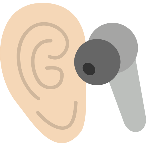 auricular icono gratis