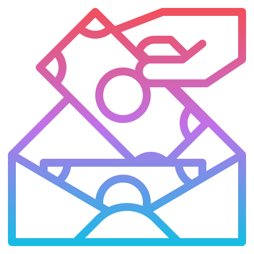 donación icono gratis