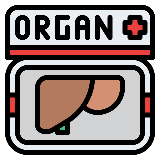 donación de organos icono gratis