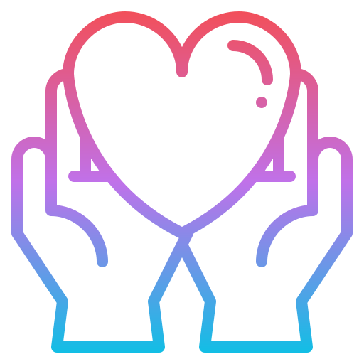 dar amor icono gratis