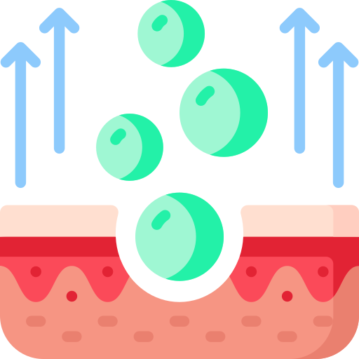 Bubble free icon