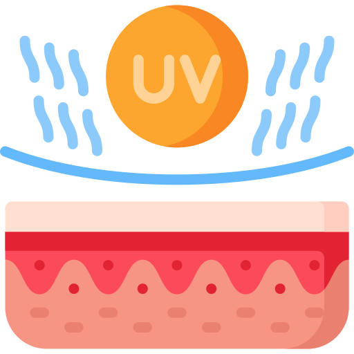 anti uv Icône gratuit