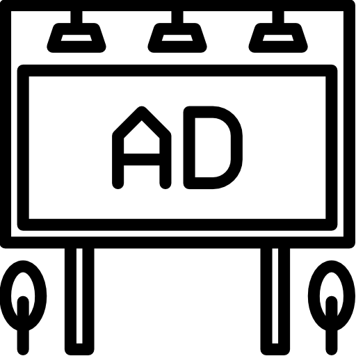 Billboard free icon