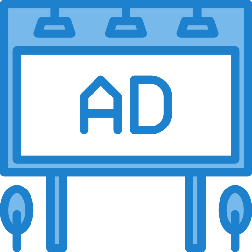 Billboard free icon