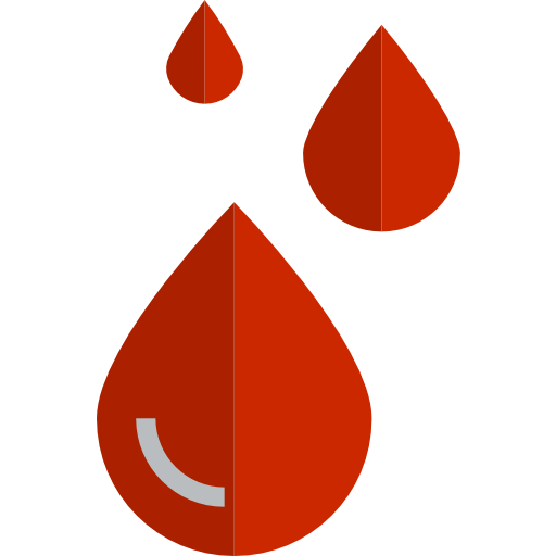 Blood free icon