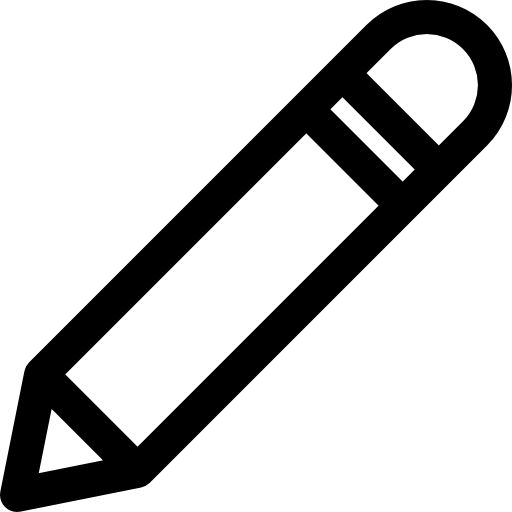 lápis grátis ícone