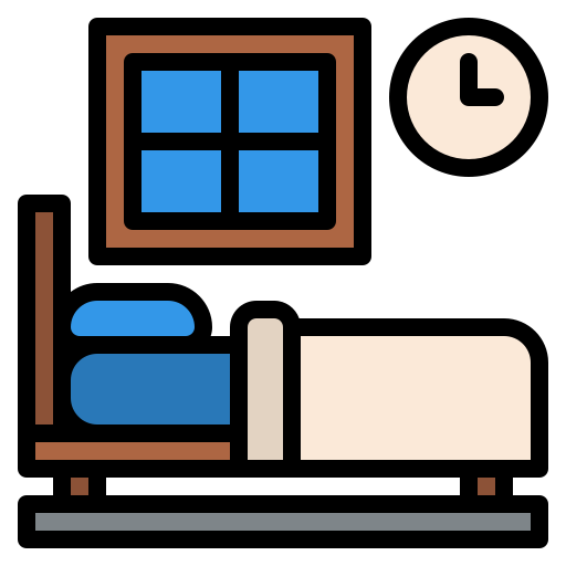 chambre à coucher Icône gratuit