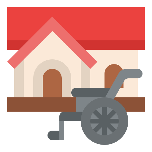 asilo de ancianos icono gratis