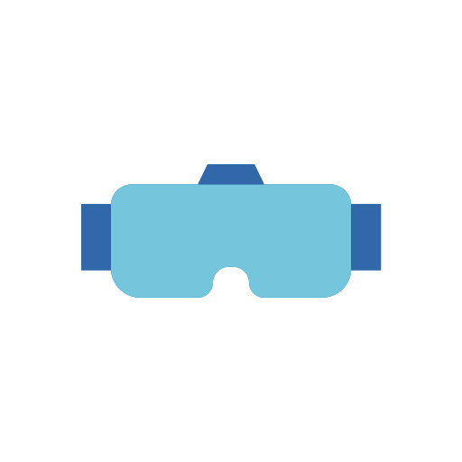 gafas de realidad virtual icono gratis