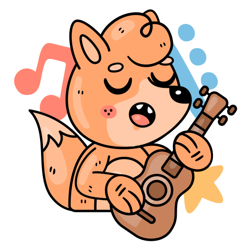 guitarra gratis sticker