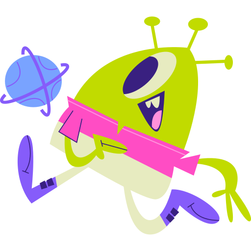 extraterrestre gratis sticker