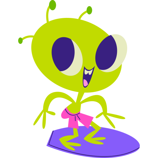 extraterrestre gratis sticker