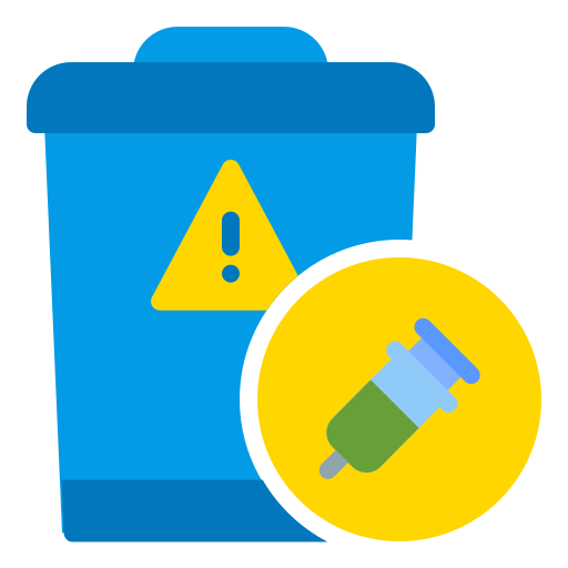 Waste bin free icon Waste bin free icon